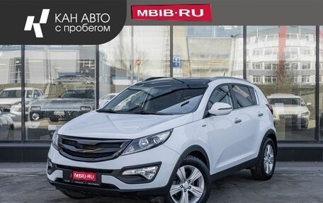 KIA Sportage III, 2013 год, 1 346 000 рублей, 1 фотография
