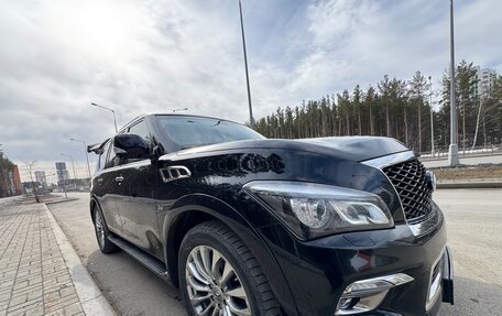 Infiniti QX80 I рестайлинг, 2017 год, 3 450 000 рублей, 2 фотография