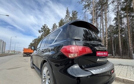 Infiniti QX80 I рестайлинг, 2017 год, 3 450 000 рублей, 5 фотография