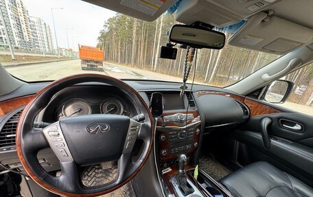 Infiniti QX80 I рестайлинг, 2017 год, 3 450 000 рублей, 10 фотография