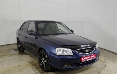 Hyundai Accent II, 2008 год, 399 000 рублей, 1 фотография