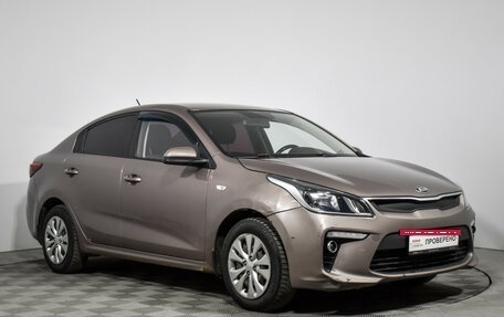 KIA Rio IV, 2017 год, 809 000 рублей, 3 фотография