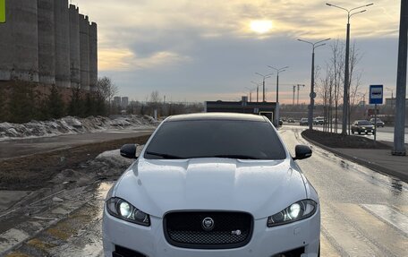 Jaguar XF I рестайлинг, 2013 год, 1 100 000 рублей, 1 фотография