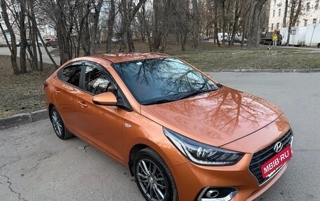 Hyundai Solaris II рестайлинг, 2017 год, 1 670 000 рублей, 3 фотография