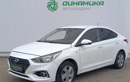 Hyundai Solaris II рестайлинг, 2017 год, 990 000 рублей, 1 фотография