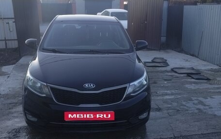 KIA Rio III рестайлинг, 2015 год, 975 000 рублей, 1 фотография