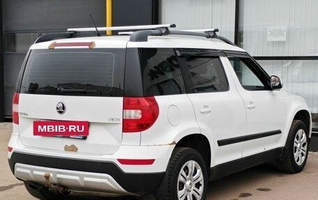 Skoda Yeti I рестайлинг, 2015 год, 1 273 000 рублей, 5 фотография