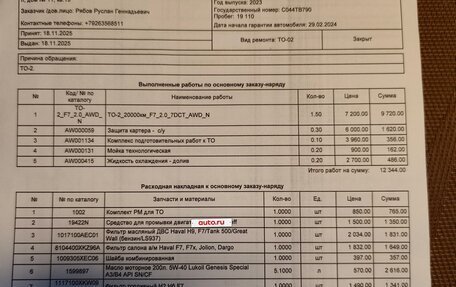 Haval F7x I, 2023 год, 2 500 000 рублей, 18 фотография