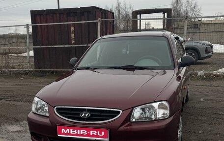 Hyundai Accent II, 2007 год, 400 000 рублей, 1 фотография