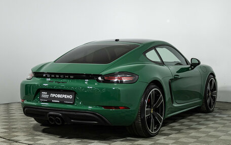 Porsche Cayman, 2018 год, 5 789 000 рублей, 5 фотография