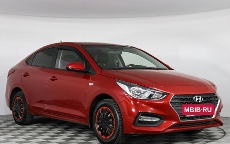 Hyundai Solaris II рестайлинг, 2017 год, 1 349 000 рублей, 3 фотография