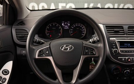 Hyundai Solaris II рестайлинг, 2015 год, 985 000 рублей, 15 фотография