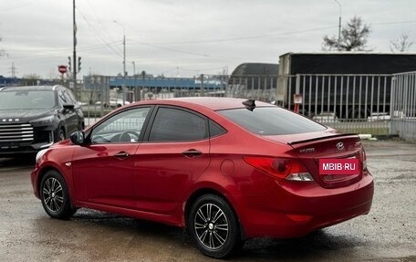 Hyundai Solaris II рестайлинг, 2012 год, 619 000 рублей, 7 фотография