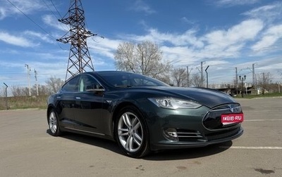 Tesla Model S I, 2013 год, 2 100 000 рублей, 1 фотография