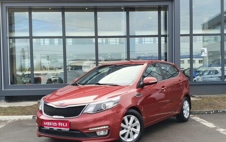 KIA Rio III рестайлинг, 2017 год, 1 349 000 рублей, 1 фотография