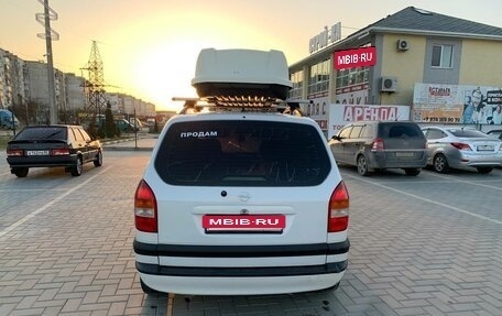 Opel Zafira A рестайлинг, 2000 год, 350 000 рублей, 9 фотография