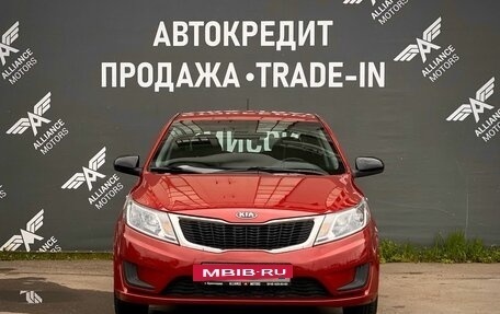 KIA Rio III рестайлинг, 2014 год, 935 000 рублей, 2 фотография
