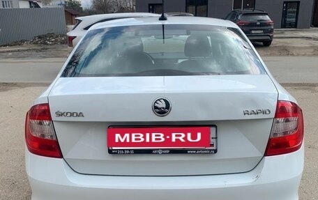 Skoda Rapid I, 2017 год, 639 000 рублей, 8 фотография