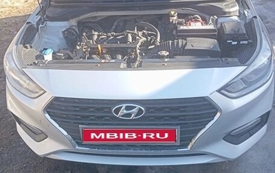 Hyundai Solaris II рестайлинг, 2017 год, 1 000 000 рублей, 1 фотография