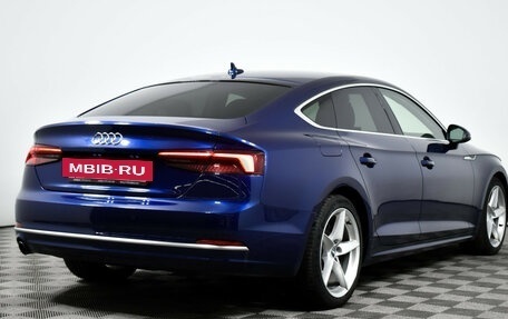 Audi A5, 2018 год, 2 168 000 рублей, 5 фотография