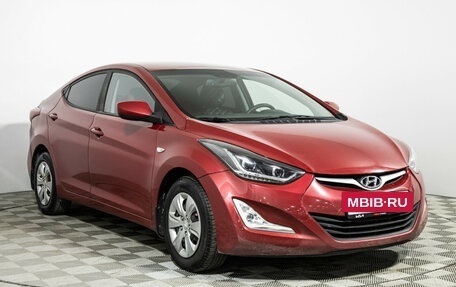 Hyundai Elantra V, 2015 год, 1 149 700 рублей, 3 фотография