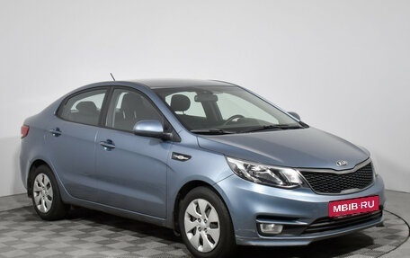 KIA Rio III рестайлинг, 2015 год, 849 000 рублей, 3 фотография