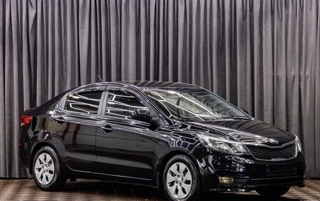 KIA Rio III рестайлинг, 2016 год, 855 000 рублей, 3 фотография