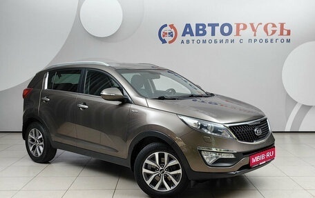 KIA Sportage III, 2015 год, 1 588 000 рублей, 1 фотография