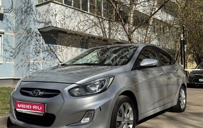 Hyundai Solaris II рестайлинг, 2011 год, 590 000 рублей, 1 фотография