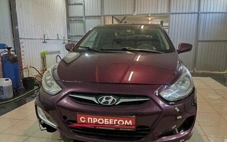 Hyundai Solaris II рестайлинг, 2011 год, 491 000 рублей, 2 фотография