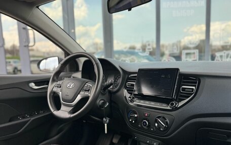 Hyundai Solaris II рестайлинг, 2021 год, 1 650 000 рублей, 15 фотография