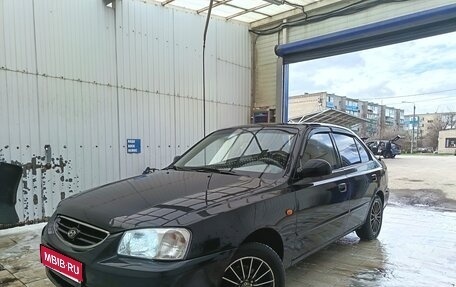 Hyundai Accent II, 2009 год, 410 000 рублей, 1 фотография