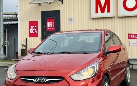 Hyundai Solaris II рестайлинг, 2011 год, 850 000 рублей, 1 фотография