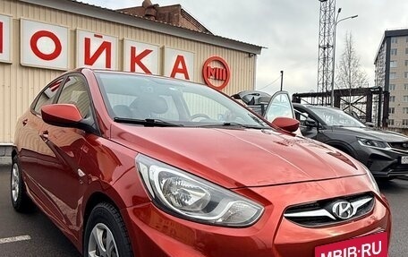 Hyundai Solaris II рестайлинг, 2011 год, 850 000 рублей, 4 фотография