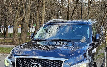 Infiniti QX80 I рестайлинг, 2016 год, 3 500 000 рублей, 11 фотография