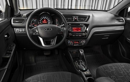 KIA Rio III рестайлинг, 2012 год, 989 000 рублей, 6 фотография