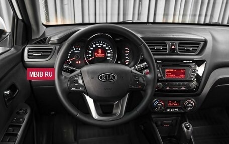 KIA Rio III рестайлинг, 2012 год, 989 000 рублей, 13 фотография