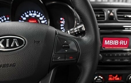 KIA Rio III рестайлинг, 2012 год, 989 000 рублей, 18 фотография