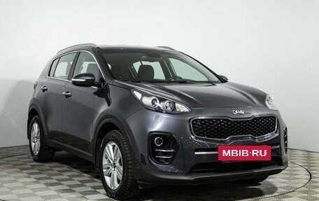 KIA Sportage IV рестайлинг, 2017 год, 1 599 777 рублей, 3 фотография