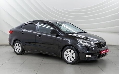 KIA Rio III рестайлинг, 2016 год, 1 168 000 рублей, 1 фотография