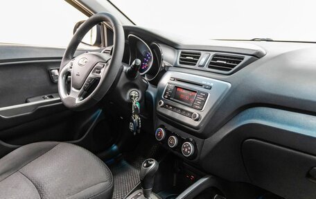 KIA Rio III рестайлинг, 2016 год, 1 168 000 рублей, 33 фотография