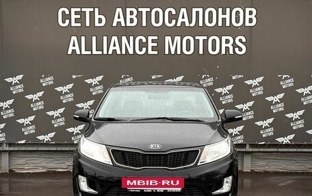 KIA Rio III рестайлинг, 2012 год, 955 000 рублей, 2 фотография
