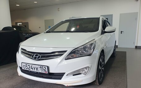 Hyundai Solaris II рестайлинг, 2016 год, 1 049 000 рублей, 1 фотография