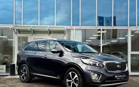 KIA Sorento III Prime рестайлинг, 2016 год, 2 580 000 рублей, 2 фотография