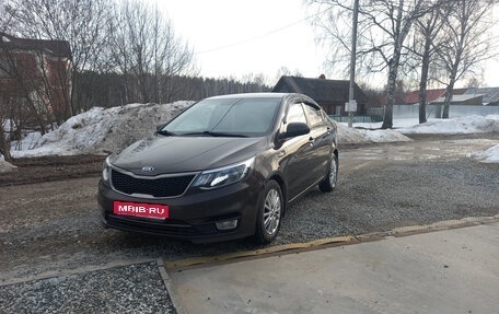 KIA Rio III рестайлинг, 2017 год, 1 100 000 рублей, 1 фотография