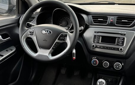 KIA Rio III рестайлинг, 2015 год, 899 000 рублей, 29 фотография