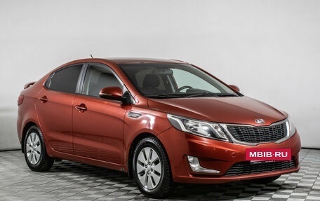 KIA Rio III рестайлинг, 2013 год, 735 000 рублей, 3 фотография