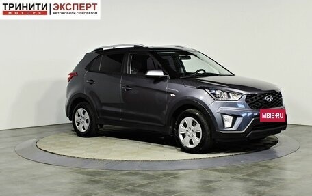 Hyundai Creta I рестайлинг, 2021 год, 2 197 000 рублей, 3 фотография