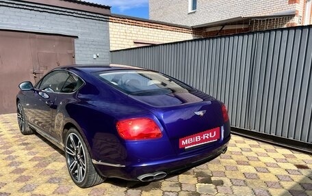 Bentley Continental GT II рестайлинг, 2012 год, 5 000 000 рублей, 4 фотография
