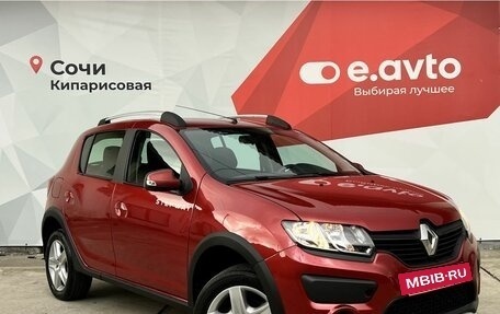 Renault Sandero II рестайлинг, 2016 год, 790 000 рублей, 3 фотография
